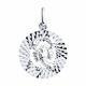 Серебряная подвеска Знак зодиака Рак Diamant