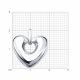 Серебряная подвеска Diamant