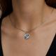Серебряная подвеска Знак зодиака Овен Diamant