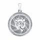 Серебряная подвеска Знак зодиака Рак Diamant