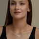 Серебряная подвеска Знак зодиака Телец Diamant