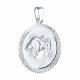 Серебряная подвеска Знак зодиака Телец Diamant