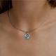 Серебряная подвеска Знак зодиака Козерог Diamant