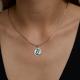 Серебряная подвеска Знак зодиака Стрелец Diamant
