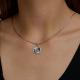 Серебряная подвеска Знак зодиака Скорпион Diamant