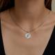 Серебряная подвеска Знак зодиака Дева Diamant