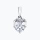 Серебряная подвеска Diamant с фианитом