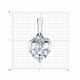 Серебряная подвеска Diamant с фианитом
