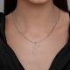 Серебряная подвеска п.о. Камчатка Diamant