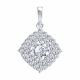 Серебряная подвеска Diamant с фианитом