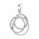 Серебряная подвеска Diamant с фианитом