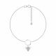 Серебряный браслет Diamant с фианитом