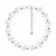 Серебряный браслет Diamant со стеклом