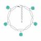 Серебряный браслет Diamant со стеклом