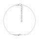 Серебряный браслет Diamant с фианитом