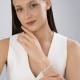Серебряный браслет Diamant с фианитом
