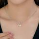 Серебряное колье Diamant