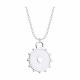 Серебряное колье Diamant с эмалью