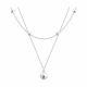 Серебряное колье Diamant