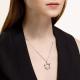 Серебряное колье Diamant с фианитом