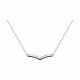 Серебряное колье Diamant с фианитом