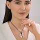 Серебряное колье Diamant