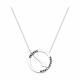 Серебряное колье Diamant с эмалью