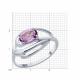 Серебряное кольцо Diamant с аметистом
