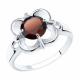 Серебряное кольцо Diamant