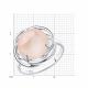 Серебряное кольцо Diamant с кварцем