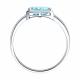 Серебряное кольцо Diamant с топазом