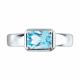 Серебряное кольцо Diamant с топазом