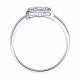 Серебряное кольцо Diamant с горным хрусталём