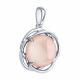 Серебряная подвеска Diamant с кварцем
