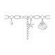Серебряный браслет Diamant