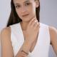 Серебряный браслет Diamant с гематитом