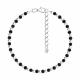 Серебряный браслет Diamant с шпинелью