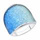 Серебряное кольцо SOKOLOV с кристаллом Swarovski