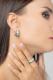 Серебряное кольцо SOKOLOV с кристаллом Swarovski