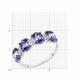 Серебряное кольцо SOKOLOV с фианитом и кристаллом Swarovski