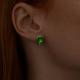 Серебряные серьги SOKOLOV с кристаллом Swarovski
