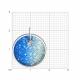 Серебряная подвеска SOKOLOV с кристаллом Swarovski
