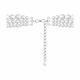 Серебряное колье SOKOLOV с фианитом и жемчугом