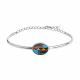 Серебряный браслет Diamant с бирюзой