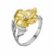 Серебряное кольцо КЮЗ Del'ta с фианитом
