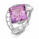 Серебряное кольцо КЮЗ Del'ta с фианитом