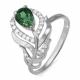 Серебряное кольцо КЮЗ Del'ta с фианитом