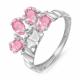 Серебряное кольцо КЮЗ Del'ta с фианитом