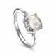 Серебряное кольцо KABAROVSKY с фианитом