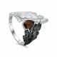 Серебряное кольцо KABAROVSKY с Swarovski